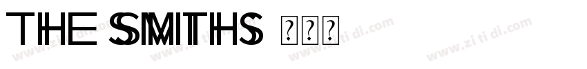 The Smiths字体转换